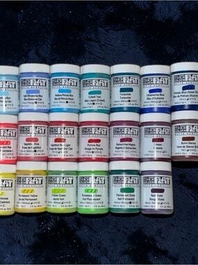 NEW Golden So Flat Acrylic Paint Lot of 20